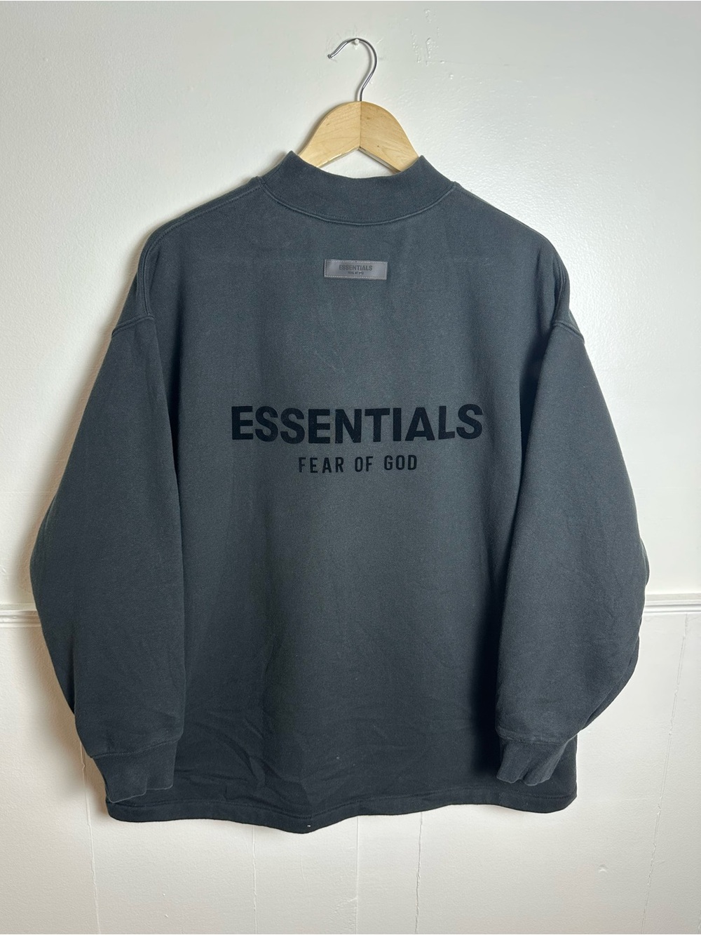 Fear of God Essentials Relaxed Mock Neck Sweatshirt